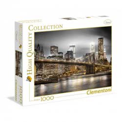 Clementoni Puzzle High Quality Collection New York Skyline 1000 Pcs 1220-39366 8005125393664