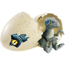 Mattel Jurassic World Hatchlings Egg - Velociraptor Blue FMB91 / FMB92 887961569230