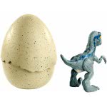 Mattel Jurassic World Hatchlings Egg - Velociraptor Blue FMB91 / FMB92 887961569230