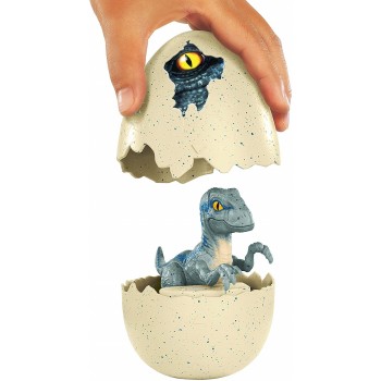 Mattel Jurassic World Hatchlings Egg - Velociraptor Blue FMB91 / FMB92 887961569230