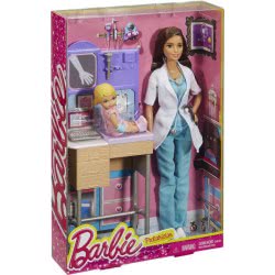 Mattel Barbie Παιδίατρος Σετ Παιχνιδιού DHB63 / DKJ12 887961240481