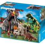 Playmobil Ηφαίστειο Με Τυραννόσαυρο Ρεξ Και Αγκυλόσαυρο. 5230 4008789052308