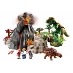 Playmobil Ηφαίστειο Με Τυραννόσαυρο Ρεξ Και Αγκυλόσαυρο. 5230 4008789052308