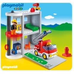 Playmobil Πυροσβεστικός Σταθμός-Βαλιτσάκι 6777 4008789067777