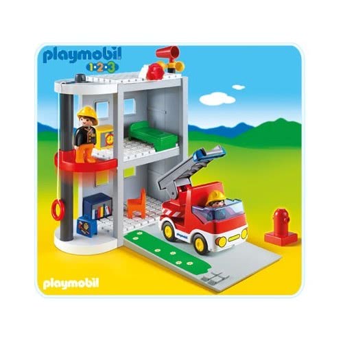 Playmobil Πυροσβεστικός Σταθμός-Βαλιτσάκι 6777 4008789067777