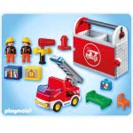 Playmobil Πυροσβεστικός Σταθμός-Βαλιτσάκι 6777 4008789067777