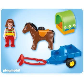 Playmobil Αμαξάκι Με Πόνυ 6779 4008789067791