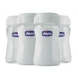 Chicco Μπουκάλια Διατήρησης Μητρικού Γάλακτος Sure Safe Φυσική Μέθοδος 4 Τεμάχια 00084-30-10 8003670715467 8003670715467