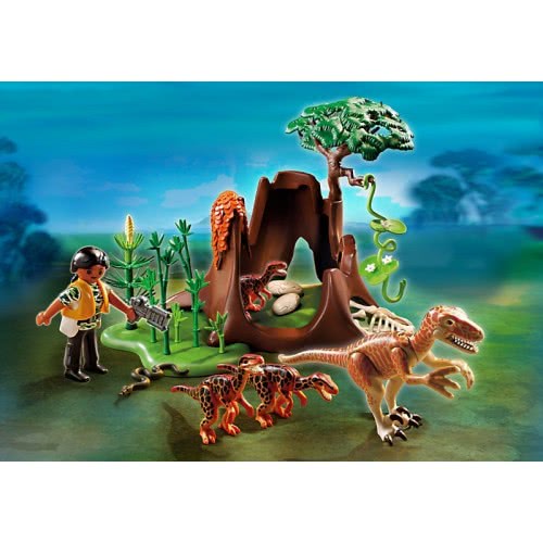 Playmobil Δεινόνυχος Και Βελοσιράπτορες 5233 4008789052339
