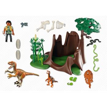 Playmobil Δεινόνυχος Και Βελοσιράπτορες 5233 4008789052339
