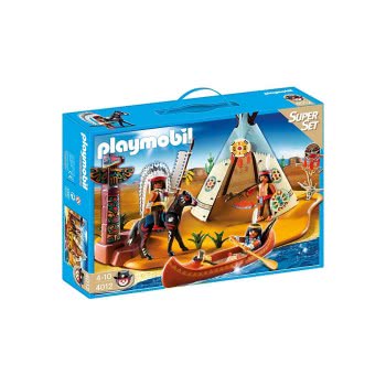 Playmobil Super Set Ινδιάνοι Με Σκηνή 4012 4008789040121