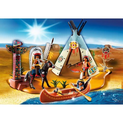 Playmobil Super Set Ινδιάνοι Με Σκηνή 4012 4008789040121