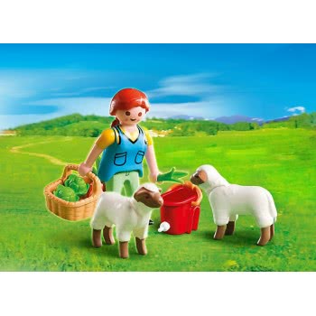Playmobil Αγρότισσα Με Προβατάκια 4765 4008789047656