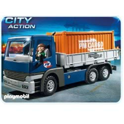 Playmobil Φορτηγό Με Μεγάλο Container. 5255 4008789052551