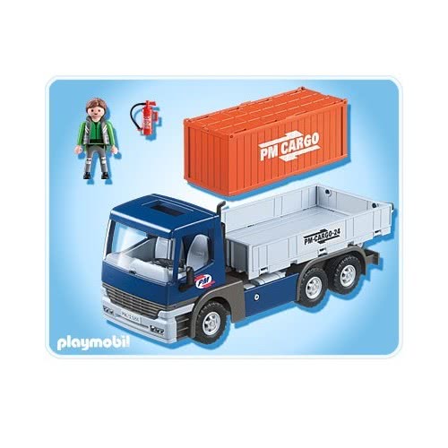 Playmobil Φορτηγό Με Μεγάλο Container. 5255 4008789052551