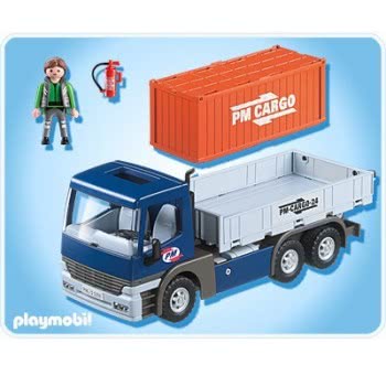 Playmobil Φορτηγό Με Μεγάλο Container. 5255 4008789052551