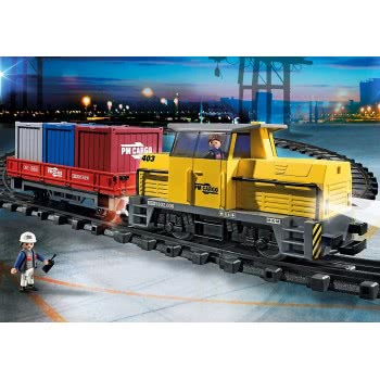 Playmobil Εμπορευματοφόρο Τρένο RC Με Φώτα Και Ήχους. 5258 4008789052582