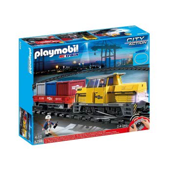 Playmobil Εμπορευματοφόρο Τρένο RC Με Φώτα Και Ήχους. 5258 4008789052582