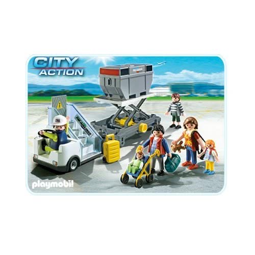 Playmobil Σκάλα Αεροσκάφους, Επιβάτες Και Εμπορεύματα. 5262 4008789052629