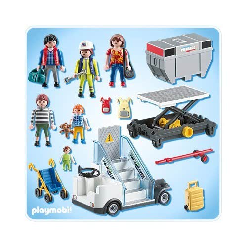 Playmobil Σκάλα Αεροσκάφους, Επιβάτες Και Εμπορεύματα. 5262 4008789052629