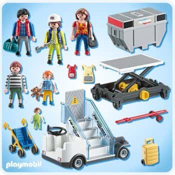 Playmobil Σκάλα Αεροσκάφους, Επιβάτες Και Εμπορεύματα. 5262 4008789052629