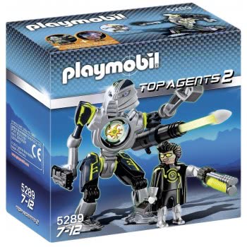 Playmobil Top Agents - Robo Blaster Mega Masters 5289 4008789052896
