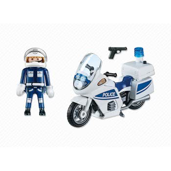 Playmobil Αστυνομική Μοτοσικλέτα 5185 4008789051851
