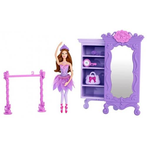 Mattel Barbie Σετ Μίνι Μπαλαρίνα Με Έπιπλο (2 Σχέδια) Y5380 746775223595