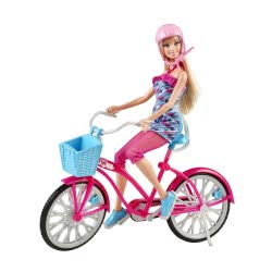 Mattel Barbie Με Ποδήλατο Y7055 746775238742