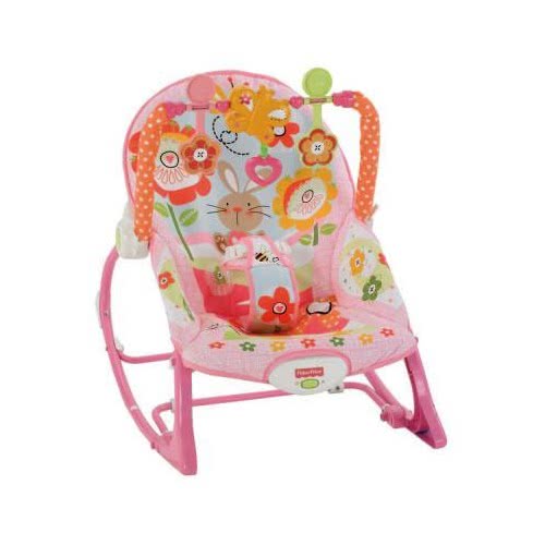 Mattel Ροζ Infant To Toddler - Ριλάξ/Κούνια Y8184 746775248710