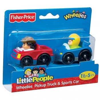 Mattel Οχηματάκια Wheelies Σετ Των 2 V2513 027084961362