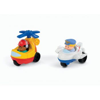 Mattel Little People Wheelies Αεροπλάνα Σετ Των 2Τεμ X7816 / ASST 746775166762