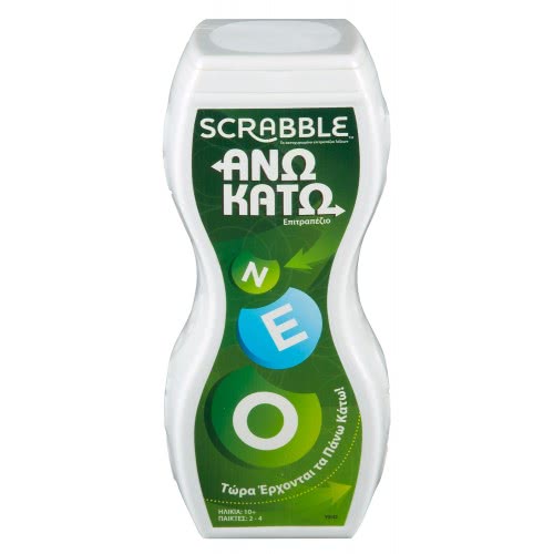Mattel Επιτραπέζιο Scrabble Άνω Κάτω Y9142 746775256654