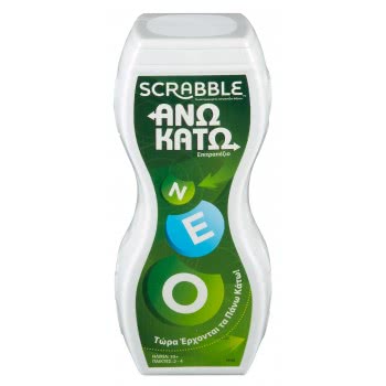 Mattel Επιτραπέζιο Scrabble Άνω Κάτω Y9142 746775256654