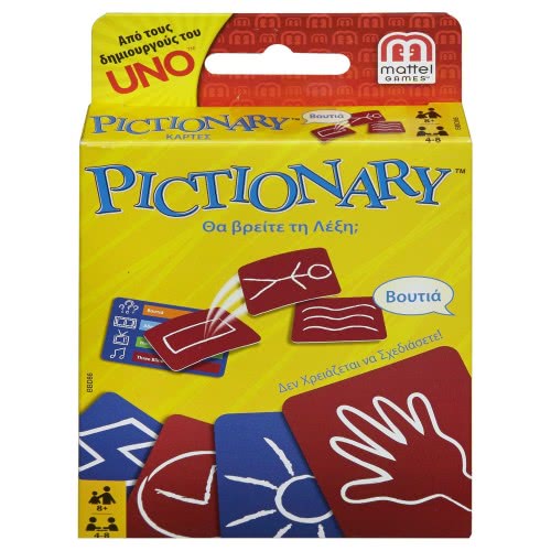 Mattel Pictionary Κάρτες BBD86 746775266899