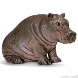 Schleich Ιπποπόταμος Μωρό 14682 4005086146822