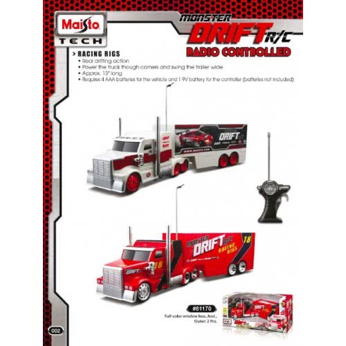 Maisto R/C Semi Drift Incl. Trailer 81170 090159811701
