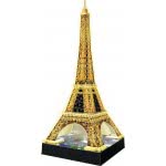 Ravensburger Παζλ 3D 216Τμχ Ο Πύργος Του Άϊφελ Νυχτερινή Έκδοση 12579 4005556125791