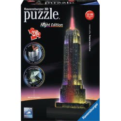 Ravensburger Παζλ 3D 216Τμχ Empire State Building Εκδοση 12566 4005556125661