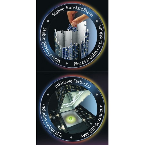 Ravensburger Παζλ 3D 216Τμχ Empire State Building Εκδοση 12566 4005556125661