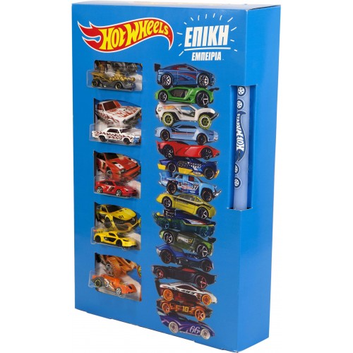 Mattel Λαμπάδα Hot Wheels Με 5 Αυτοκινητάκια FPC25 887961605587