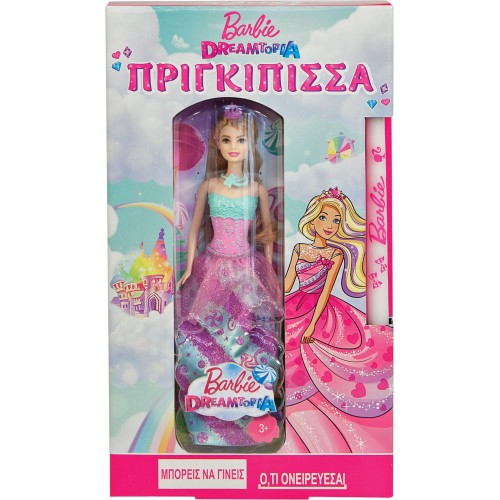 Mattel Λαμπάδα Barbie Πριγκίπισσα Σε 3 Σχέδια FNT28 887961601152