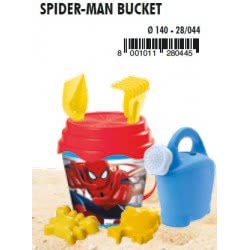 MONDO Κουβαδάκι Spiderman 14Εκ Με Ποτιστήρι 28044 8001011280445