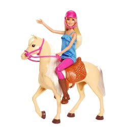 Mattel Barbie Και Άλογο FXH13 887961691351