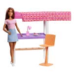 Mattel Barbie Δωμάτιο Με Κούκλα, Κρεβάτι Και Γραφείο - Loft Bed DVX51 / FXG52 887961690743