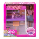 Mattel Barbie Δωμάτιο Με Κούκλα, Κρεβάτι Και Γραφείο - Loft Bed DVX51 / FXG52 887961690743