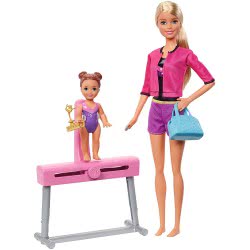 Mattel Barbie Gymnastics Coach FXP39 887961697254