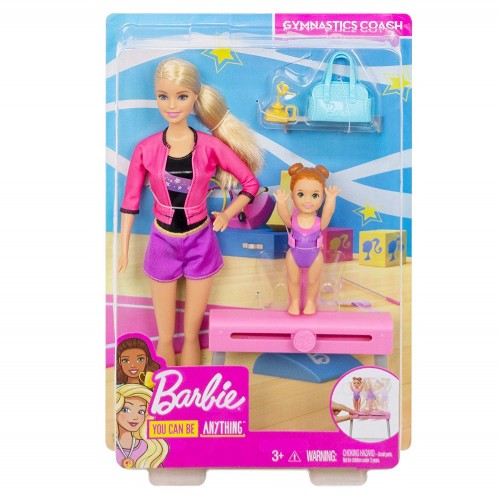 Mattel Barbie Gymnastics Coach FXP39 887961697254