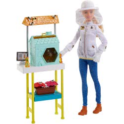 Mattel Barbie Beekeper Playset FRM17 887961628715
