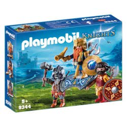 Playmobil Dwarf King With Guards 9344 4008789093448